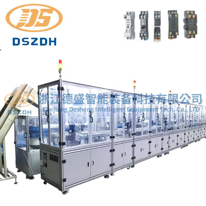 Lini Produksi Otomatis Soket Relai